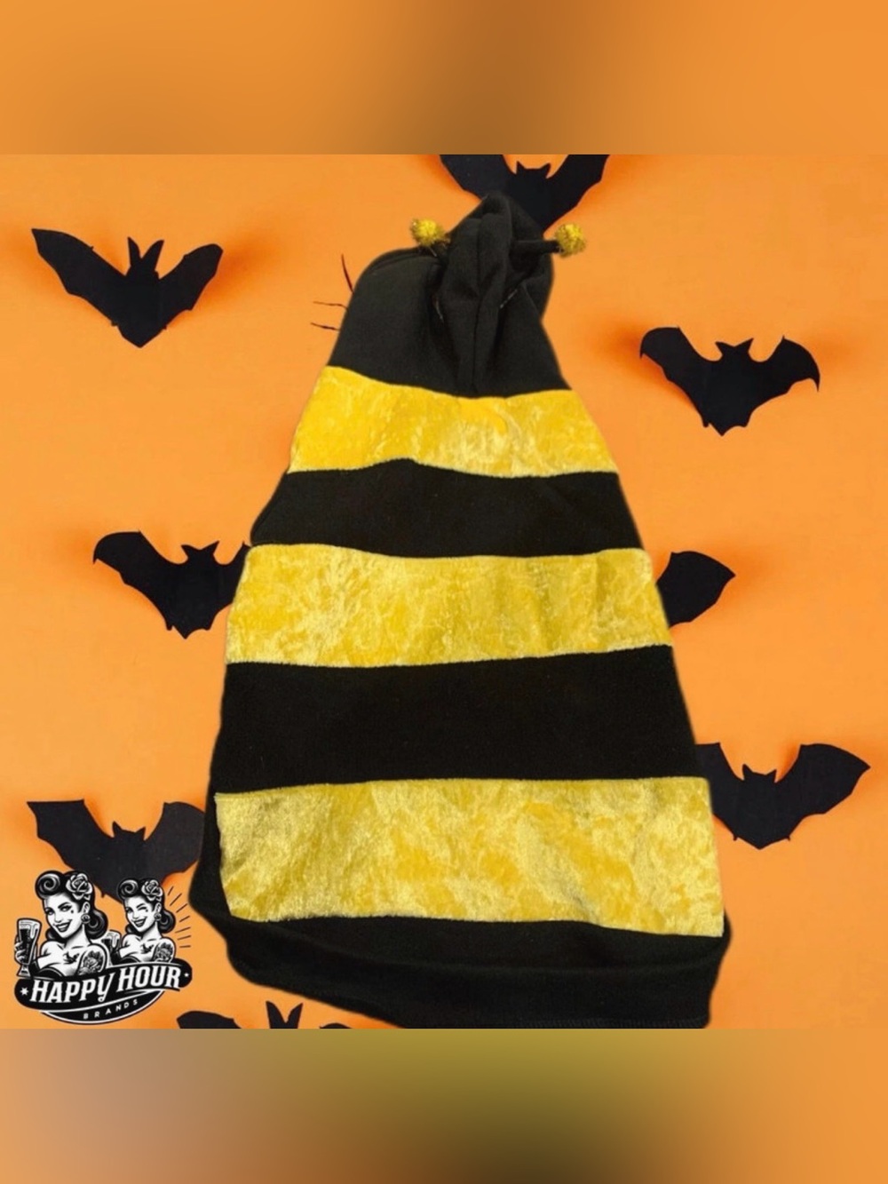Dog Bumblebee Costume Size Medium Halloween Pet Outfit